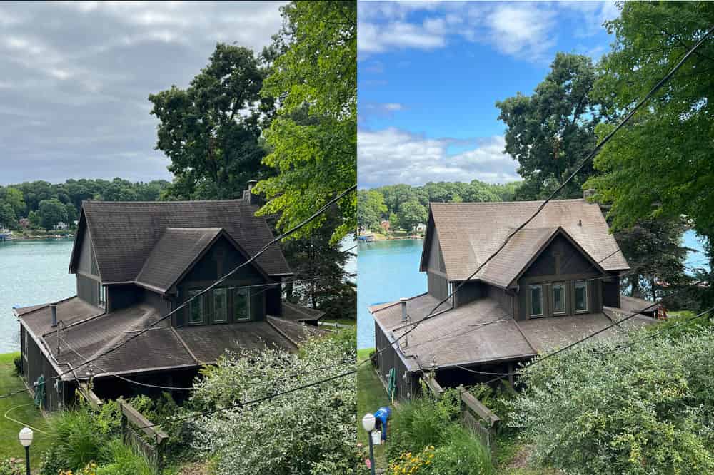 Roof Soft Washing image